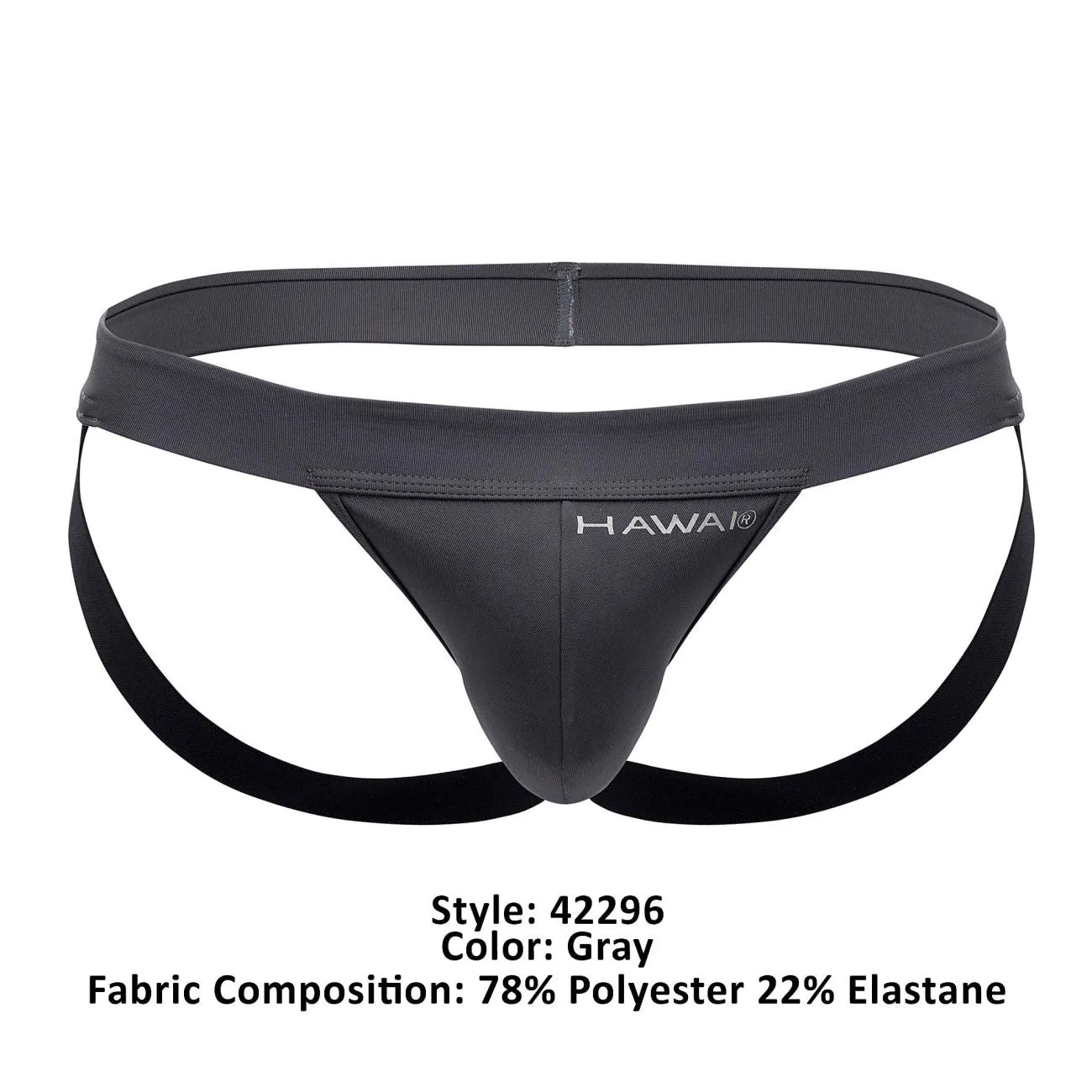 Bekleidung_Hawair_Herrenunterwäsche HAWAI 42296 Mikrofaser-Jockstrap Farbe Grau