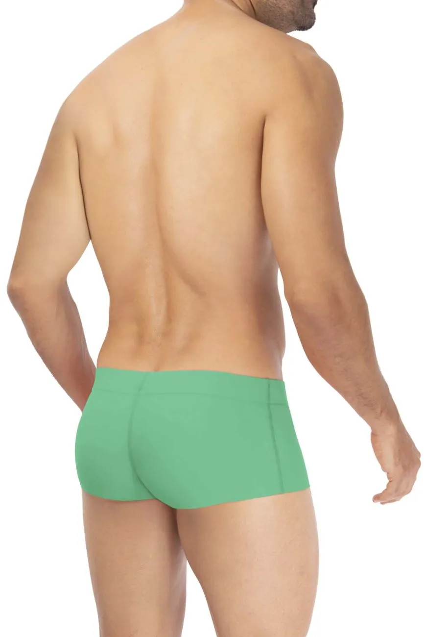 Bekleidung_Hawair_Herrenunterwäsche HAWAI 42308 Mikrofaser-Boxershorts Farbe Grün