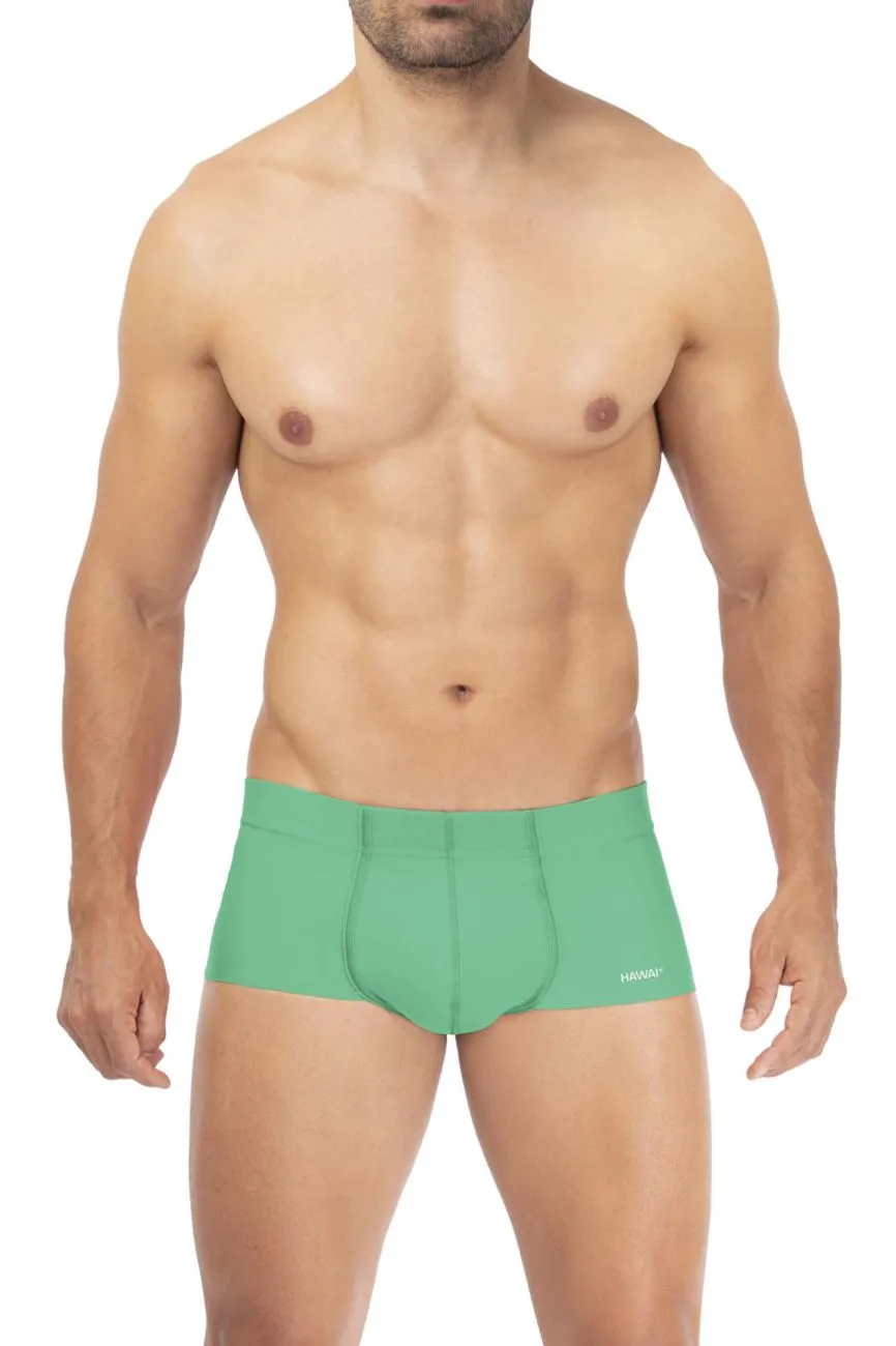 Bekleidung_Hawair_Herrenunterwäsche HAWAI 42308 Mikrofaser-Boxershorts Farbe Grün