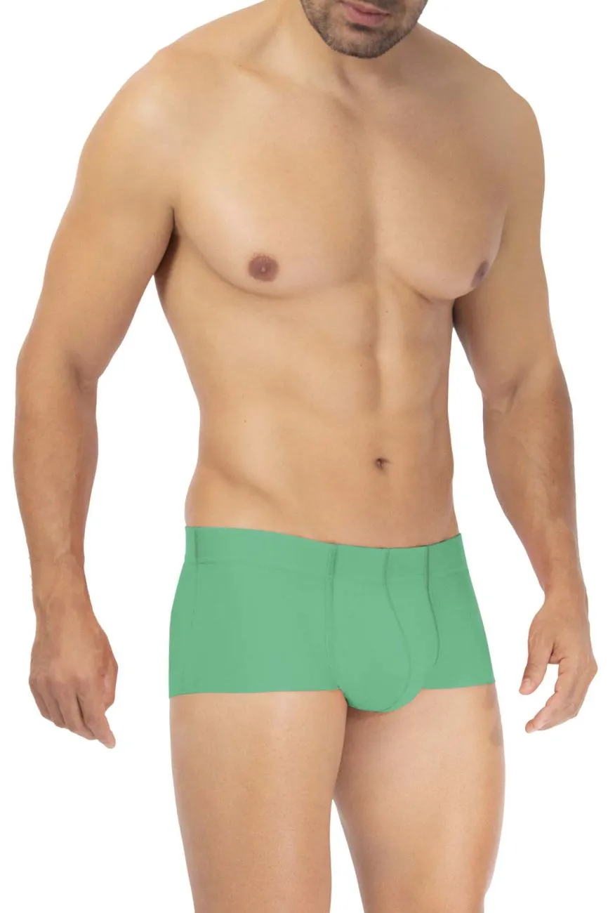 Bekleidung_Hawair_Herrenunterwäsche HAWAI 42308 Mikrofaser-Boxershorts Farbe Grün