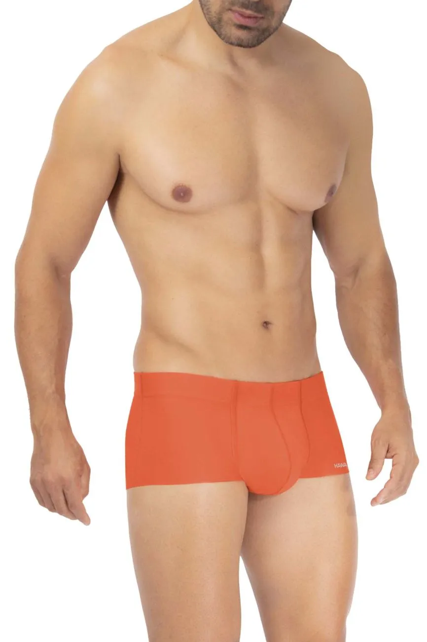 Bekleidung_Hawair_Herrenunterwäsche HAWAI 42308 Mikrofaser-Boxershorts Farbe Orange