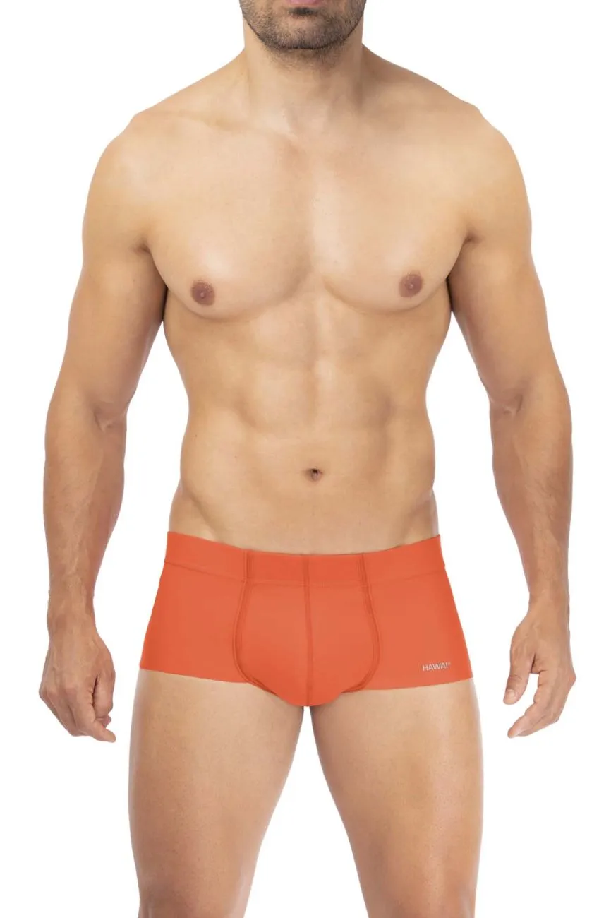 Bekleidung_Hawair_Herrenunterwäsche HAWAI 42308 Mikrofaser-Boxershorts Farbe Orange