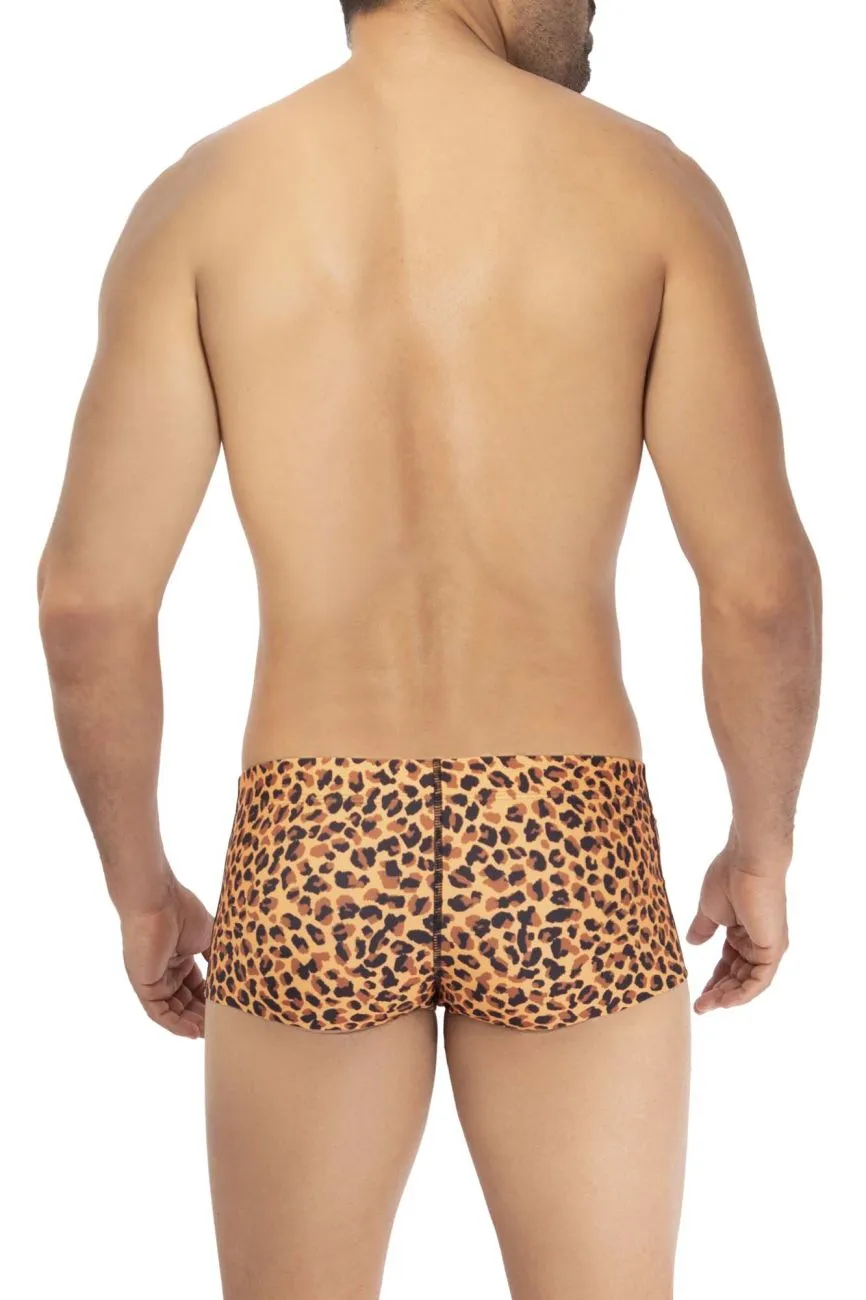 Bekleidung_Hawair_Herrenunterwäsche HAWAI 42318 Mikrofaser-Boxershorts Farbe Animal Print