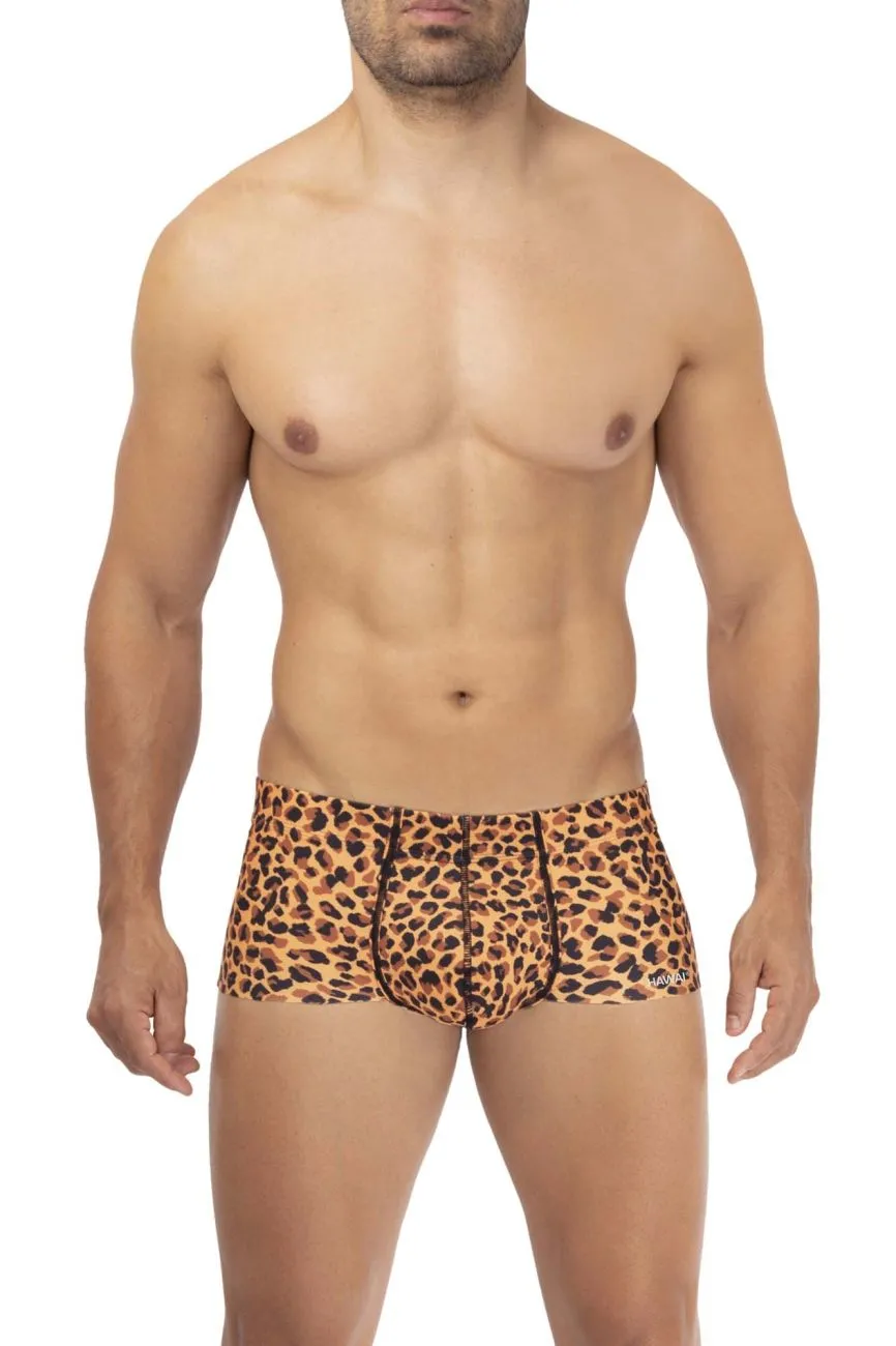 Bekleidung_Hawair_Herrenunterwäsche HAWAI 42318 Mikrofaser-Boxershorts Farbe Animal Print