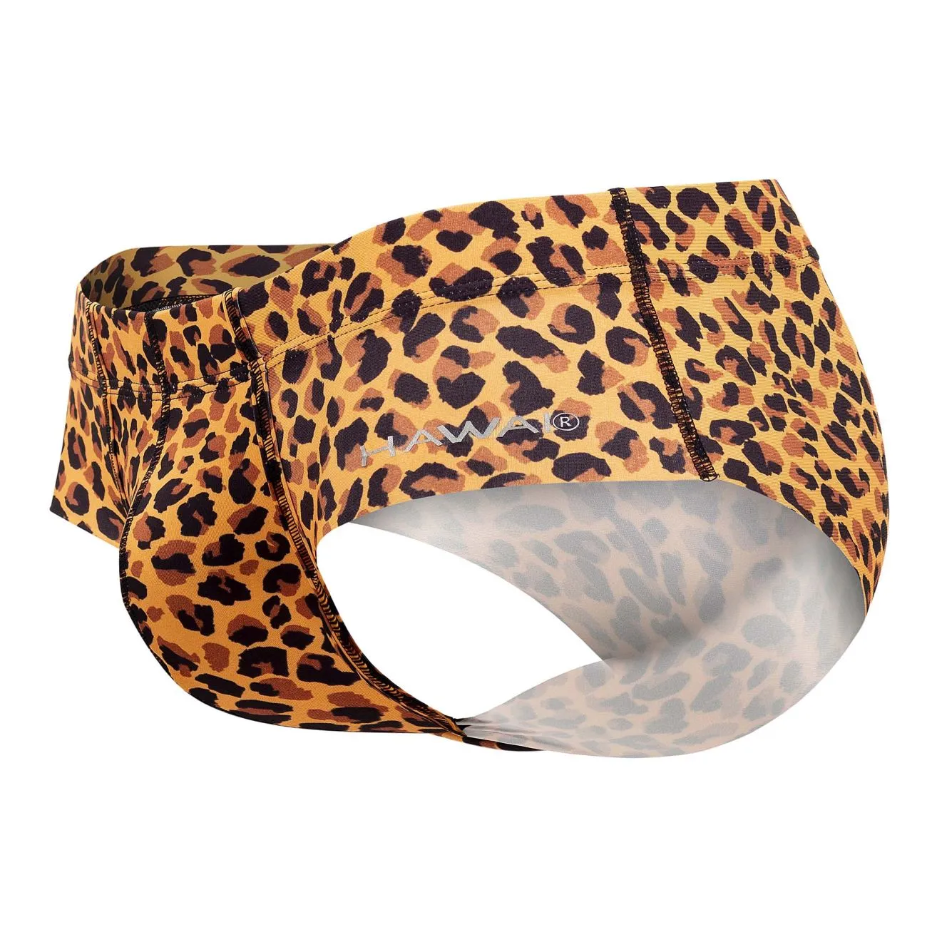Bekleidung_Hawair_Herrenunterwäsche HAWAI 42319 Mikrofaser-Slip Farbe Animal Print