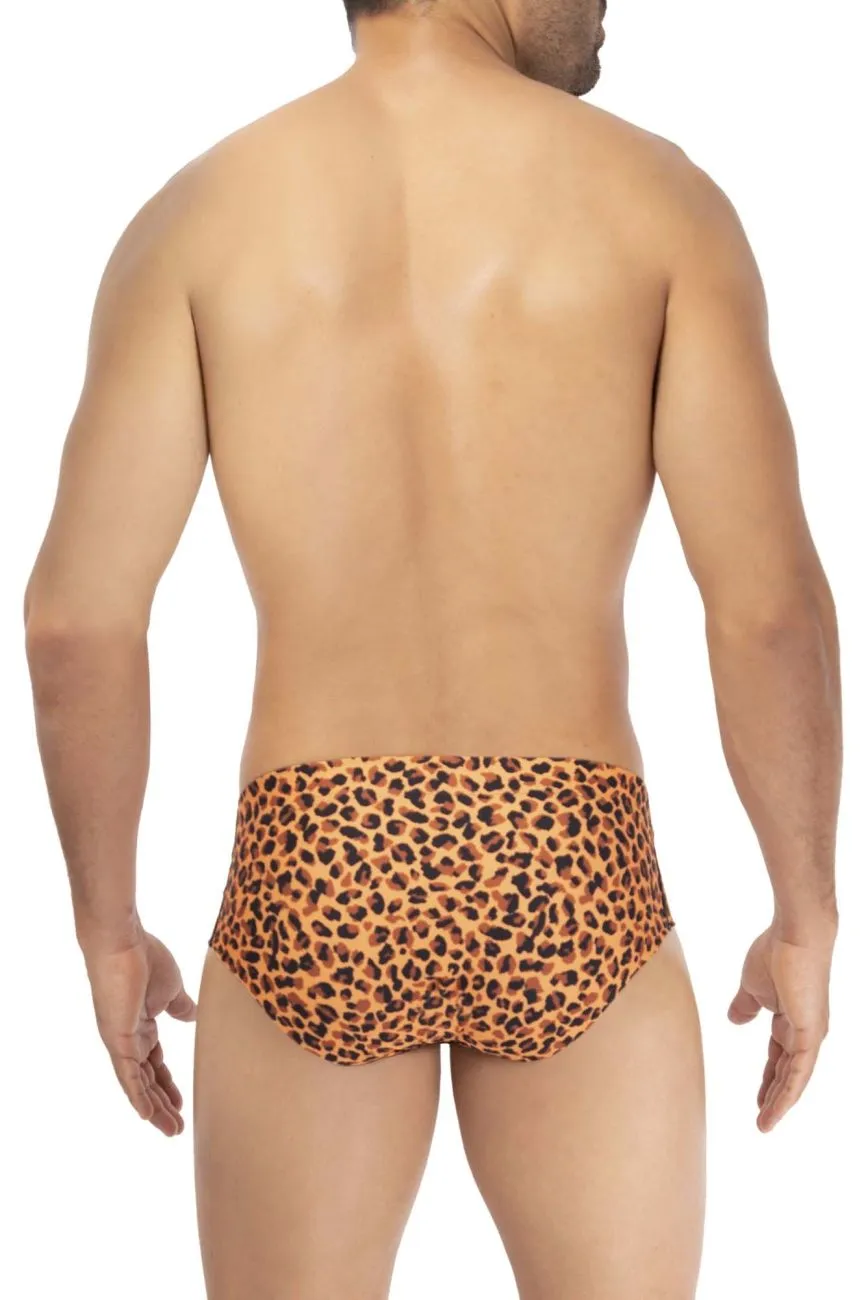 Bekleidung_Hawair_Herrenunterwäsche HAWAI 42319 Mikrofaser-Slip Farbe Animal Print