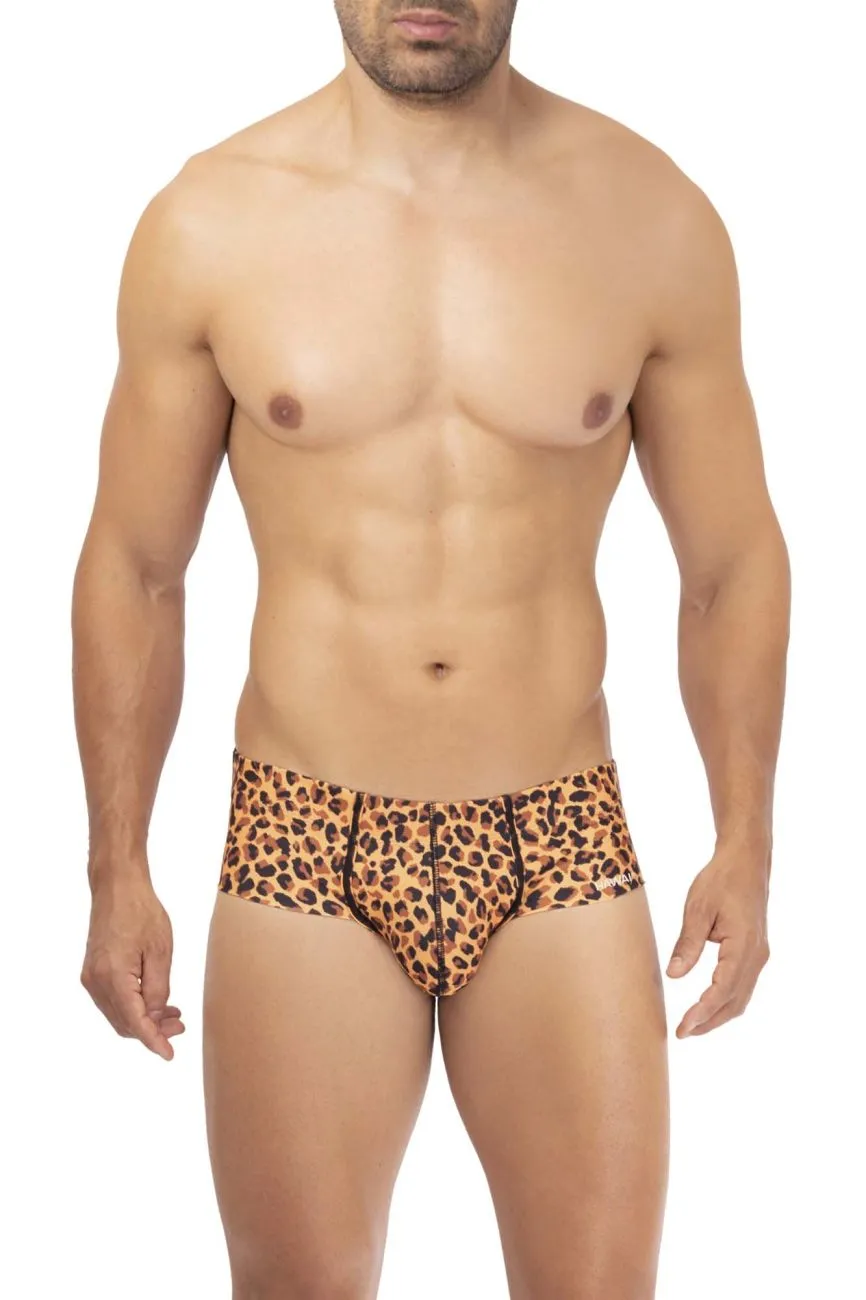 Bekleidung_Hawair_Herrenunterwäsche HAWAI 42319 Mikrofaser-Slip Farbe Animal Print