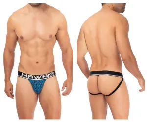 Bekleidung_Hawair_Herrenunterwäsche HAWAI 42320 Mikrofaser-Jockstrap Farbe Blau
