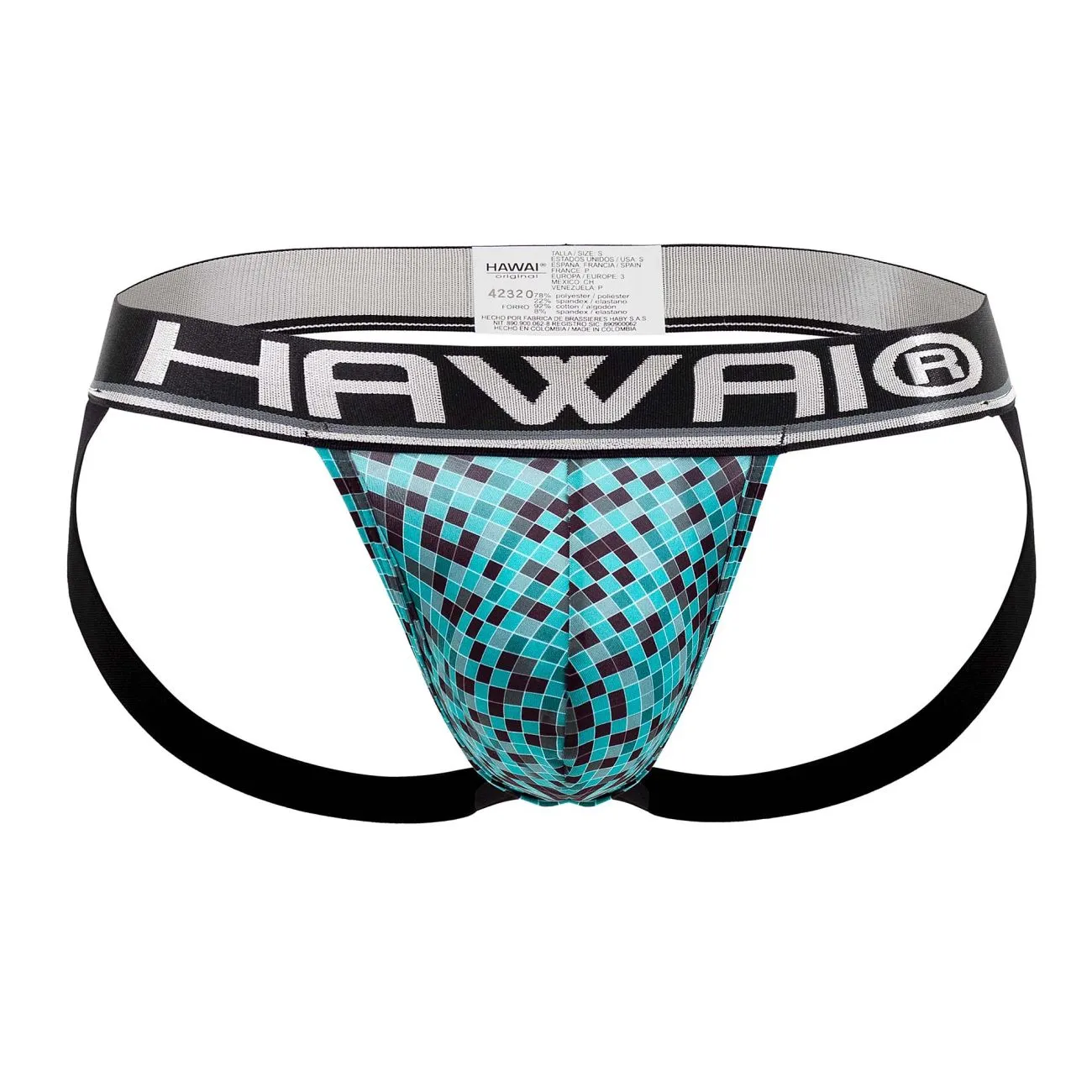 Bekleidung_Hawair_Herrenunterwäsche HAWAI 42320 Mikrofaser-Jockstrap Farbe Grün