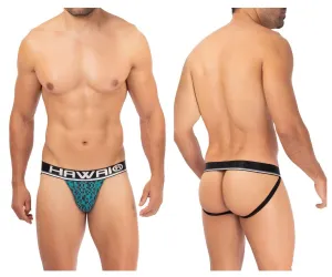 Bekleidung_Hawair_Herrenunterwäsche HAWAI 42320 Mikrofaser-Jockstrap Farbe Grün
