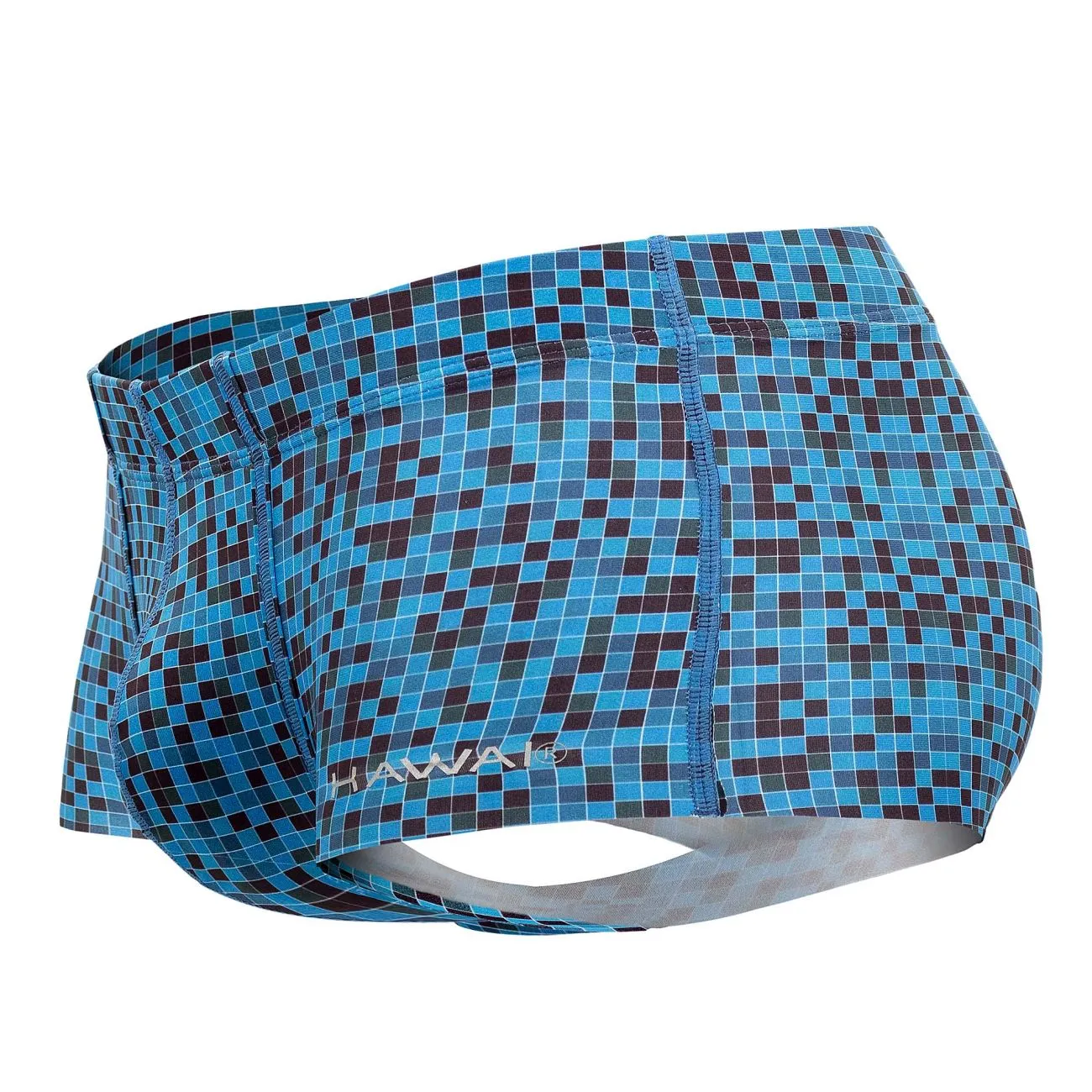 Bekleidung_Hawair_Herrenunterwäsche HAWAI 42321 Mikrofaser-Boxershorts Farbe Blau