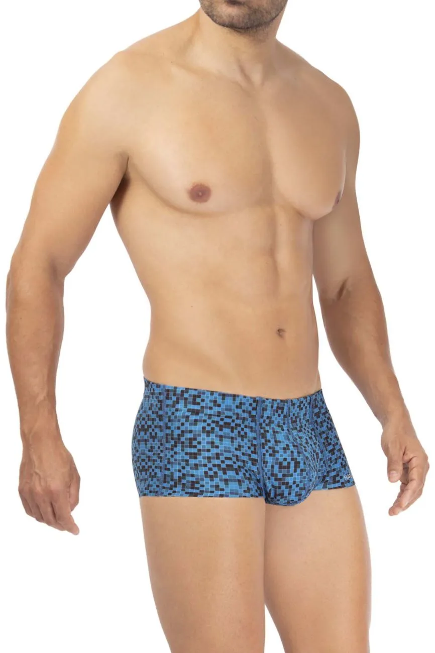 Bekleidung_Hawair_Herrenunterwäsche HAWAI 42321 Mikrofaser-Boxershorts Farbe Blau