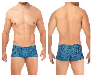 Bekleidung_Hawair_Herrenunterwäsche HAWAI 42321 Mikrofaser-Boxershorts Farbe Blau