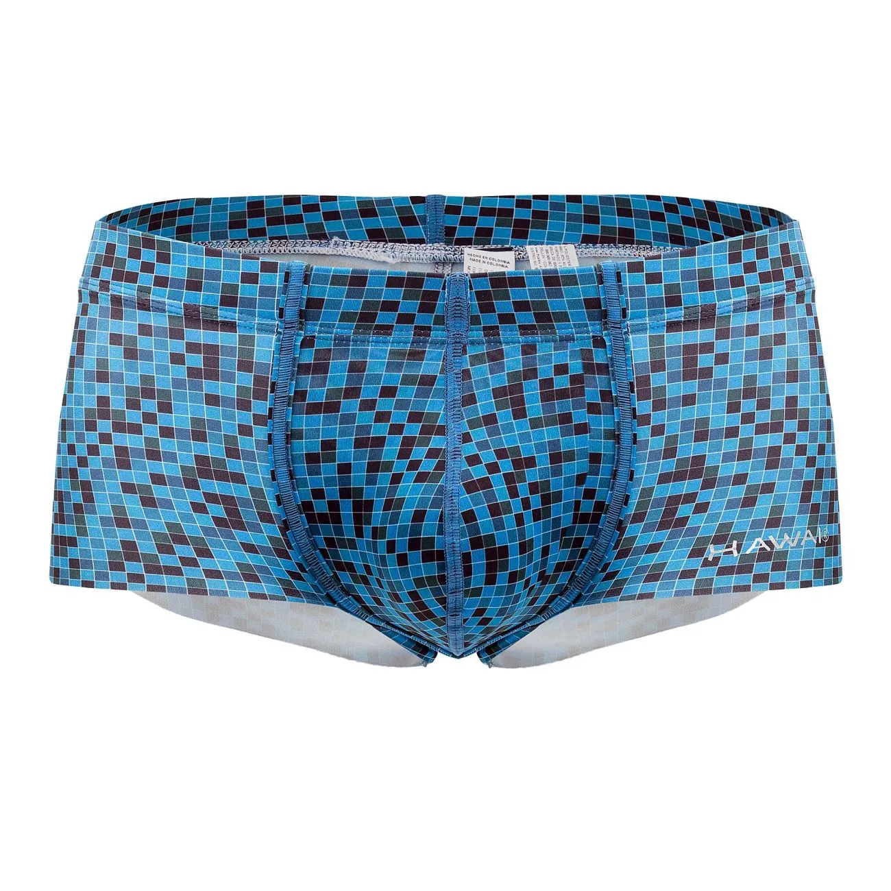 Bekleidung_Hawair_Herrenunterwäsche HAWAI 42321 Mikrofaser-Boxershorts Farbe Blau
