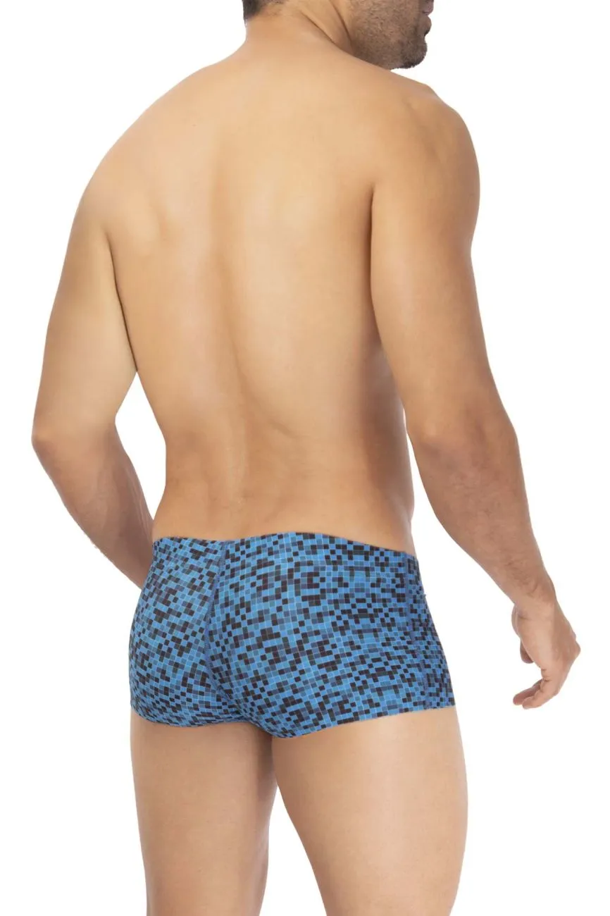 Bekleidung_Hawair_Herrenunterwäsche HAWAI 42321 Mikrofaser-Boxershorts Farbe Blau