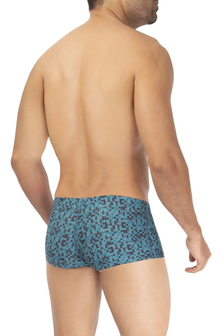 Bekleidung_Hawair_Herrenunterwäsche HAWAI 42321 Mikrofaser-Boxershorts Farbe Grün