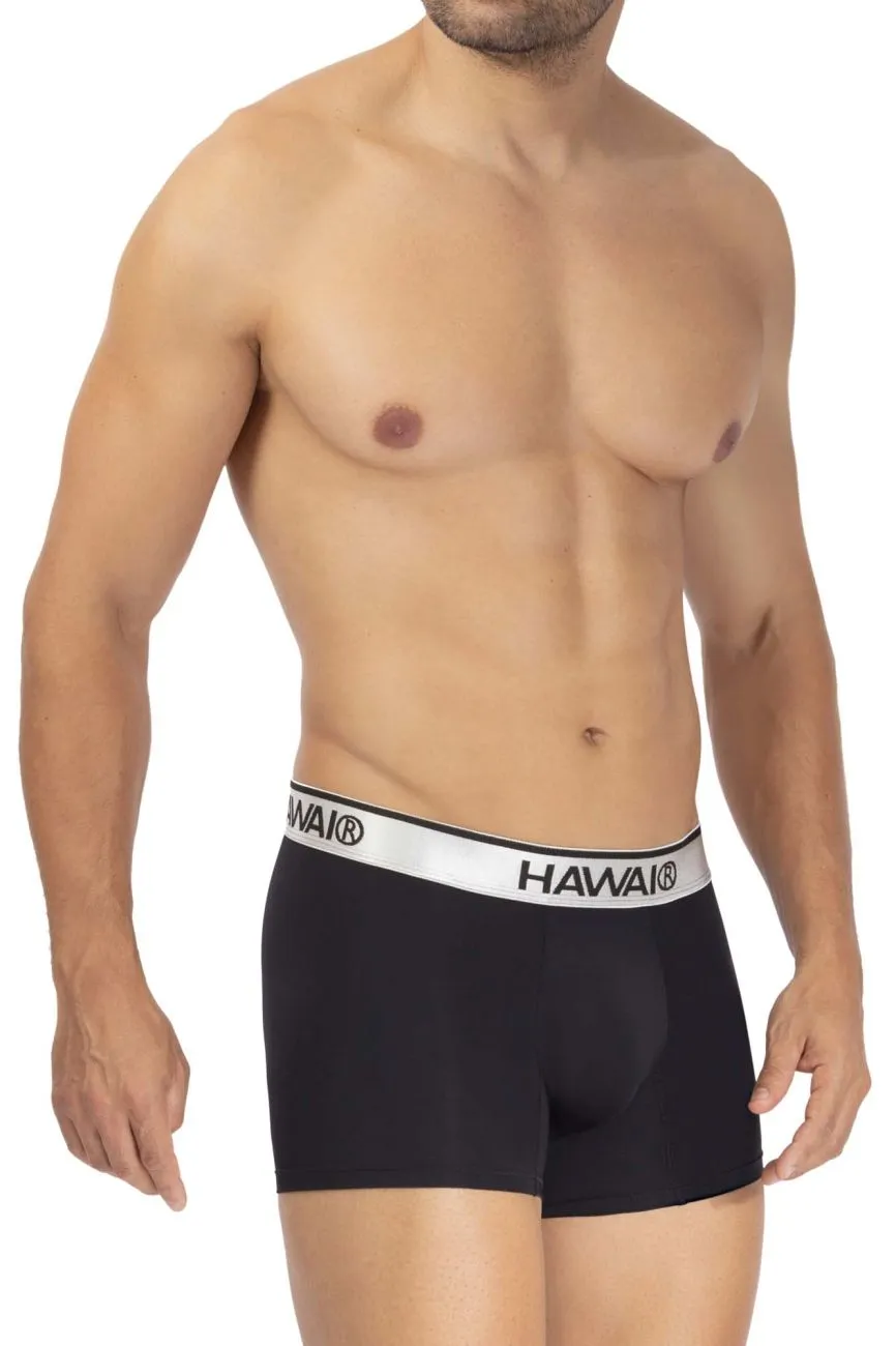 Bekleidung_Hawair_Herrenunterwäsche HAWAI 42326 Mikrofaser-Boxershorts Farbe Schwarz