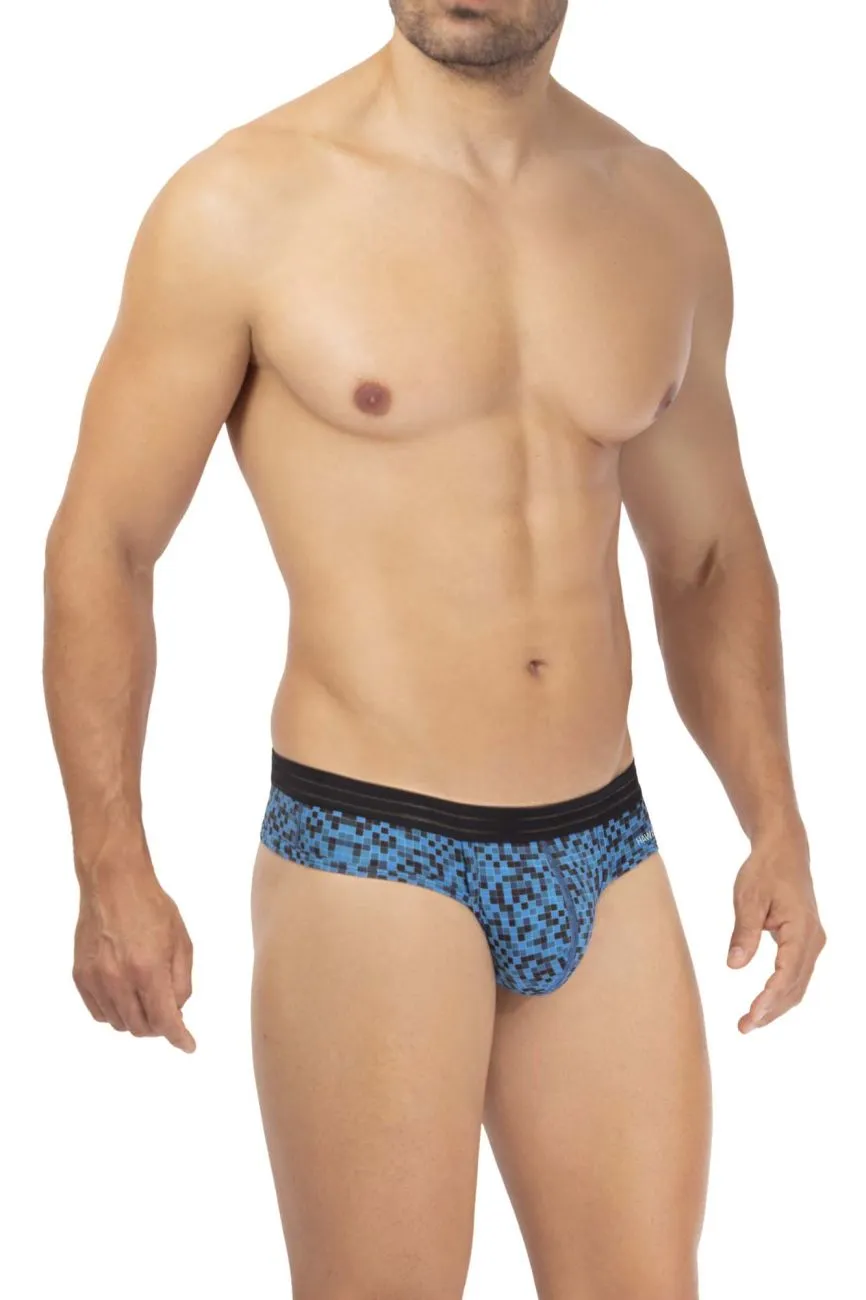 Bekleidung_Hawair_Herrenunterwäsche HAWAI 42328 Mikrofaser-Tangas Farbe Blau