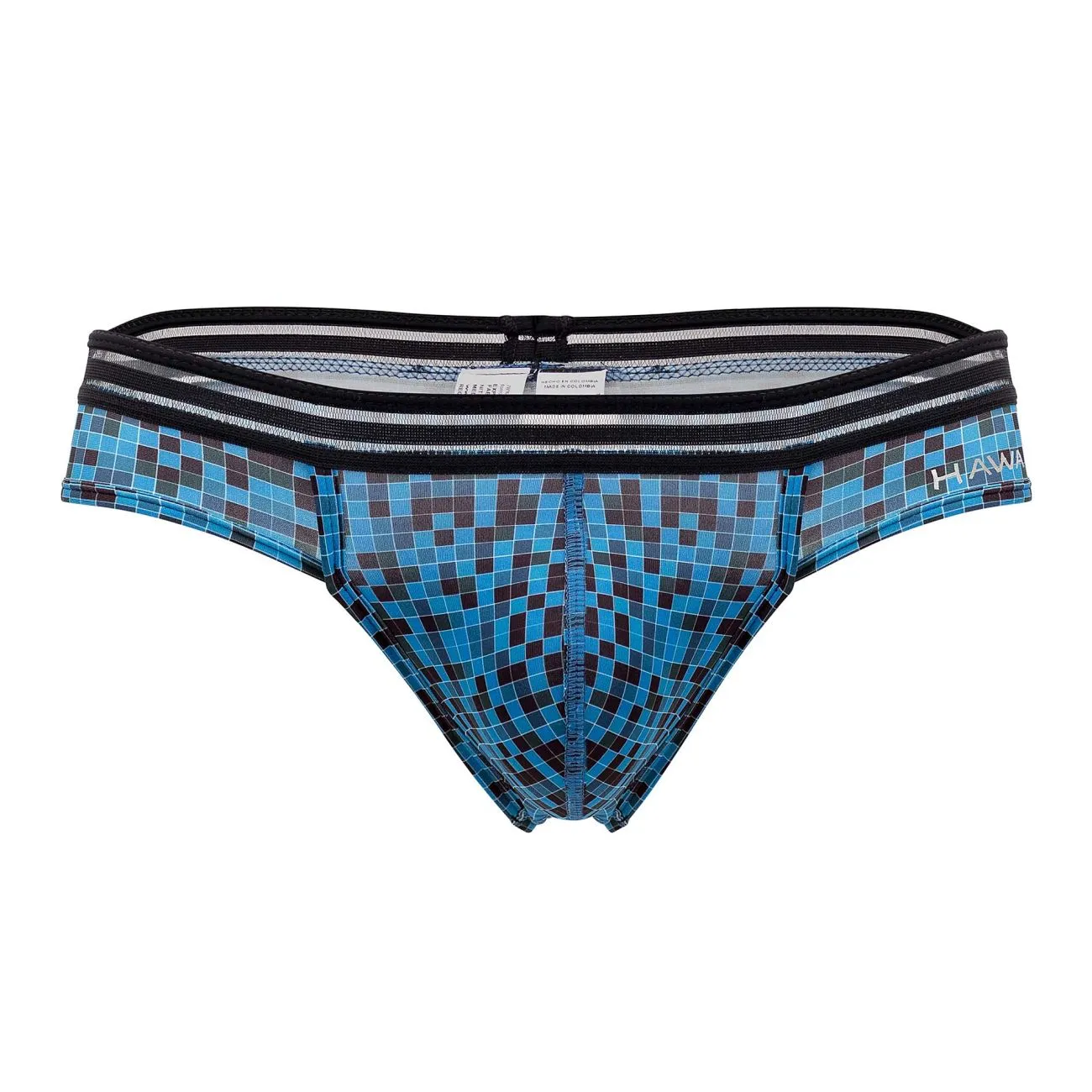 Bekleidung_Hawair_Herrenunterwäsche HAWAI 42328 Mikrofaser-Tangas Farbe Blau