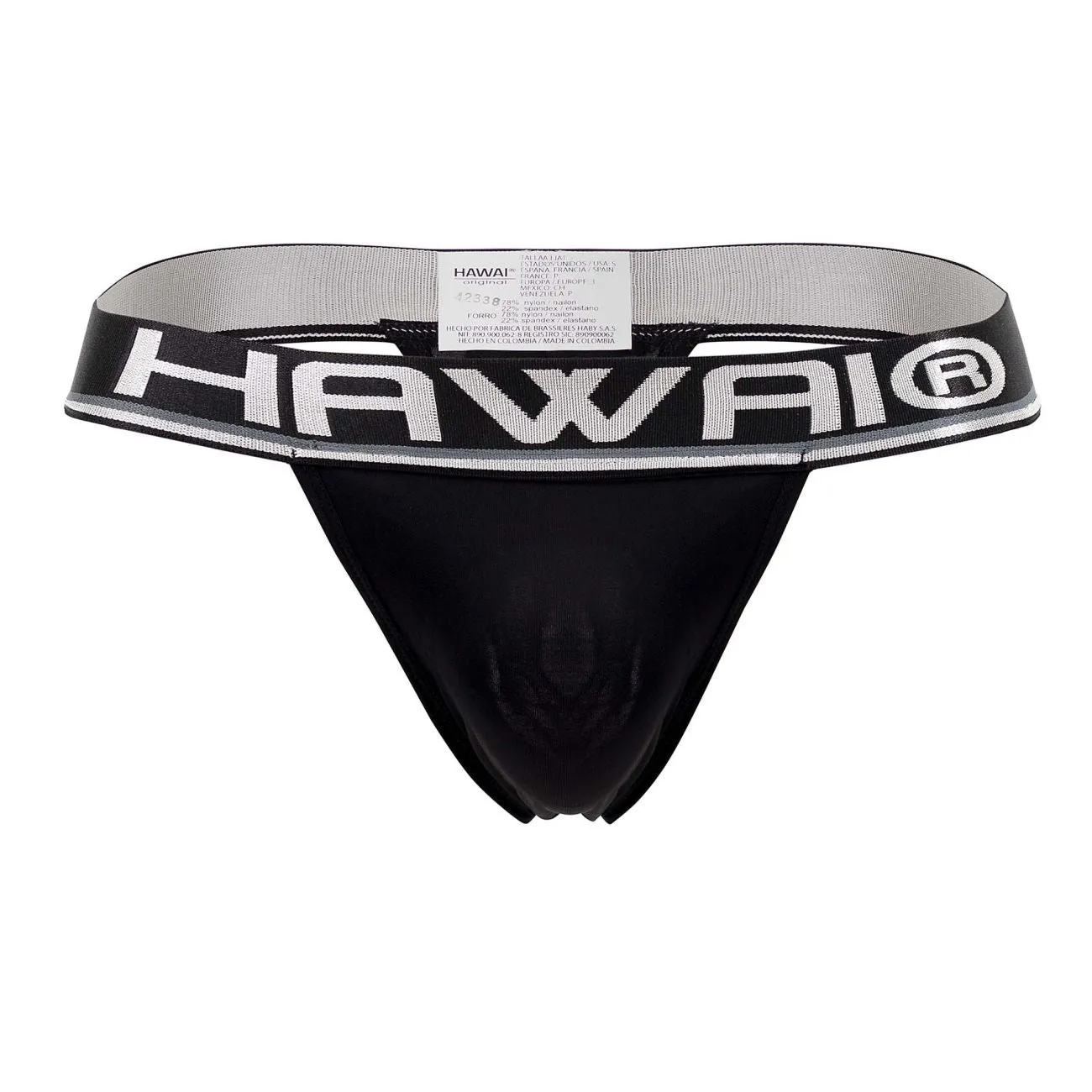 Bekleidung_Hawair_Herrenunterwäsche HAWAI 42338 Mikrofaser-Tangas Farbe Schwarz