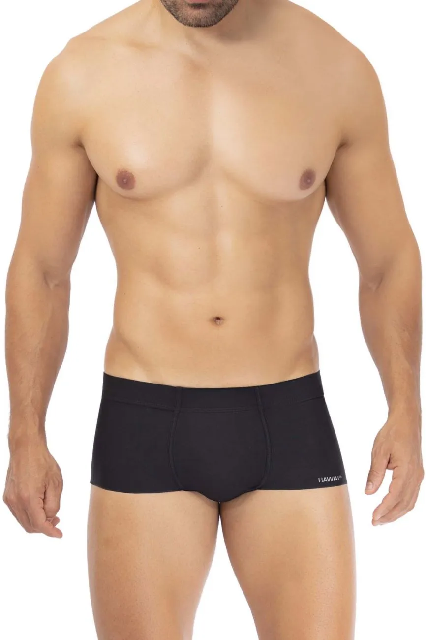 Bekleidung_Hawair_Herrenunterwäsche HAWAI 42344 Mikrofaser-Boxershorts Farbe Schwarz