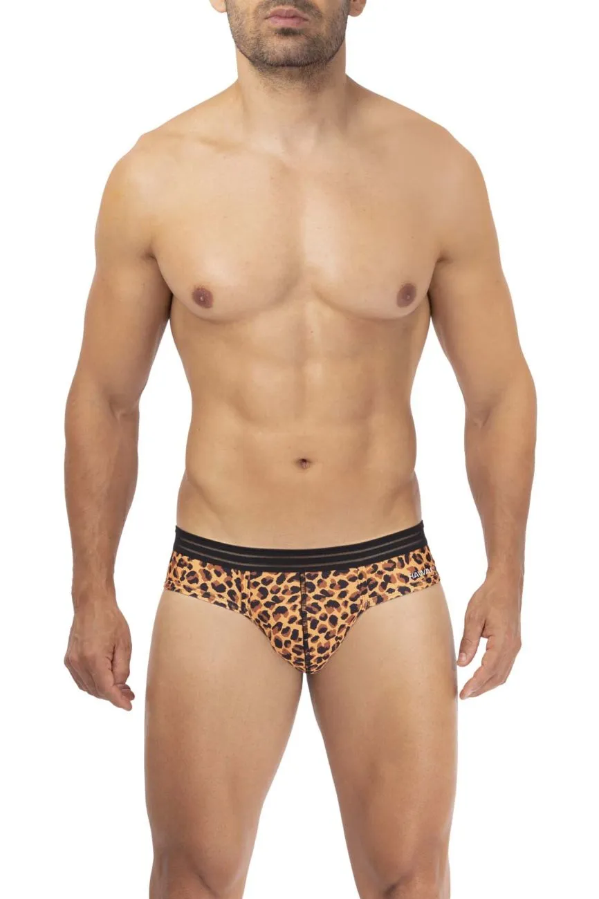 Bekleidung_Hawair_Herrenunterwäsche HAWAI 42345 Mikrofaser-Tangas Farbe Animal Print