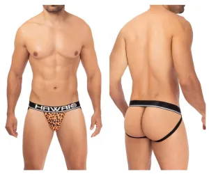Bekleidung_Hawair_Herrenunterwäsche HAWAI 42346 Mikrofaser-Jockstrap Farbe Animal Print