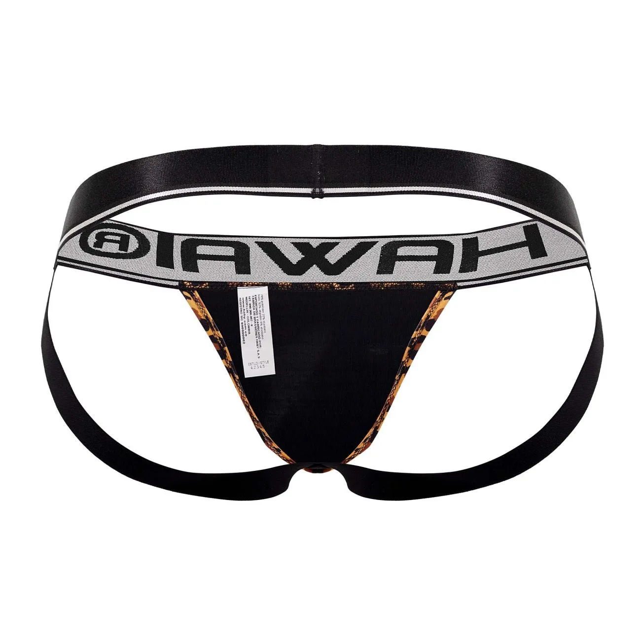Bekleidung_Hawair_Herrenunterwäsche HAWAI 42346 Mikrofaser-Jockstrap Farbe Animal Print