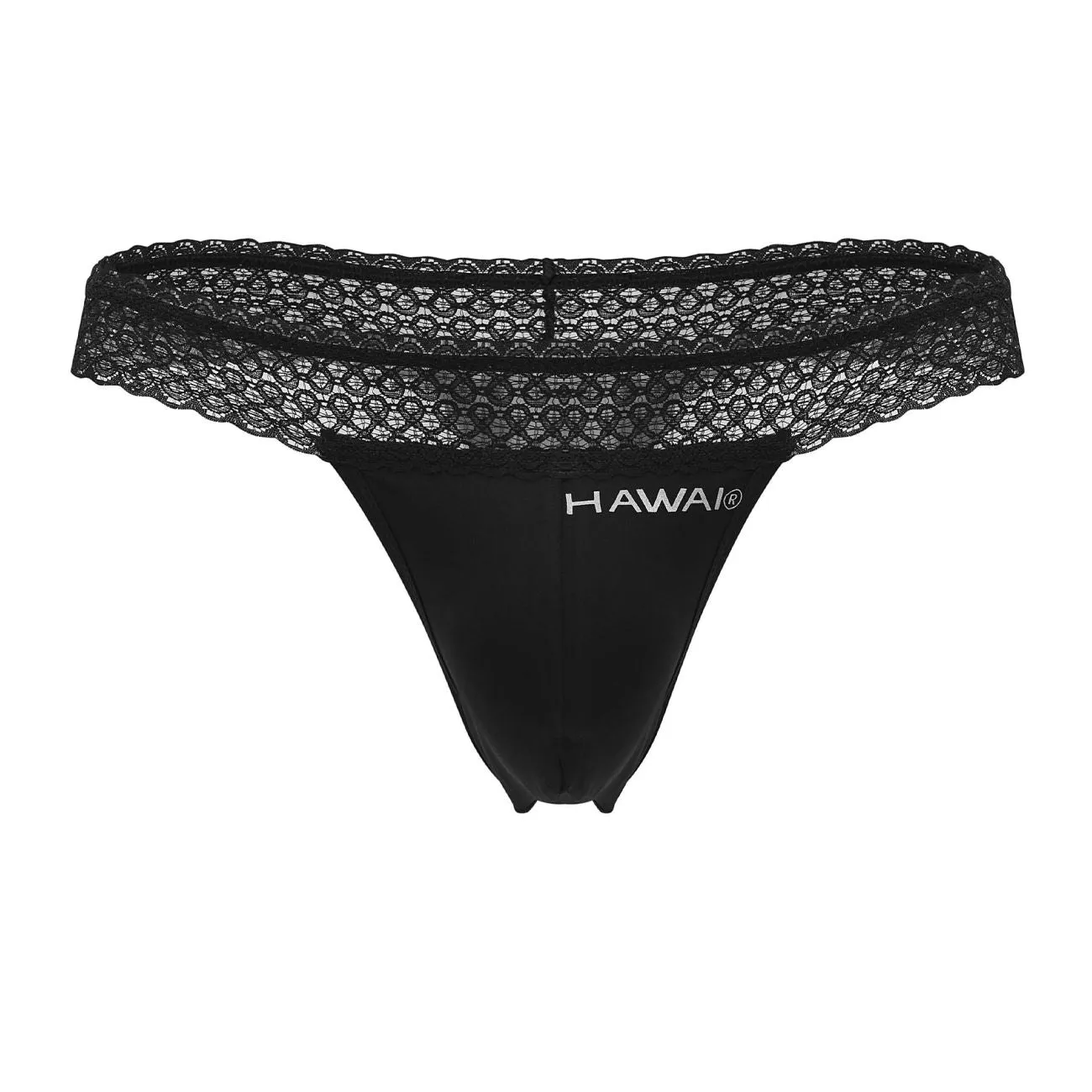 Bekleidung_Hawair_Herrenunterwäsche HAWAI 42347 Mikrofaser-Tangas Farbe Schwarz