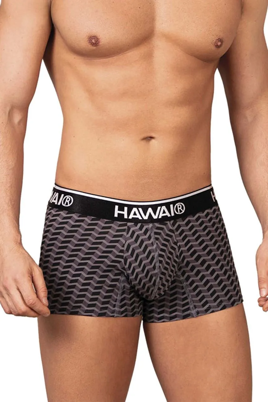Bekleidung_Hawair_Herrenunterwäsche HAWAI 42371 Bedruckte Boxershorts Farbe Grau