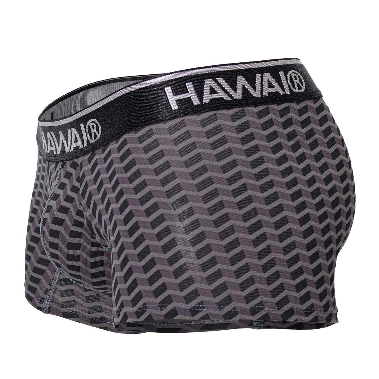 Bekleidung_Hawair_Herrenunterwäsche HAWAI 42371 Bedruckte Boxershorts Farbe Grau