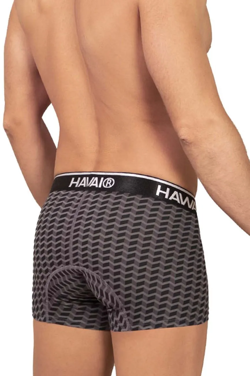 Bekleidung_Hawair_Herrenunterwäsche HAWAI 42371 Bedruckte Boxershorts Farbe Grau