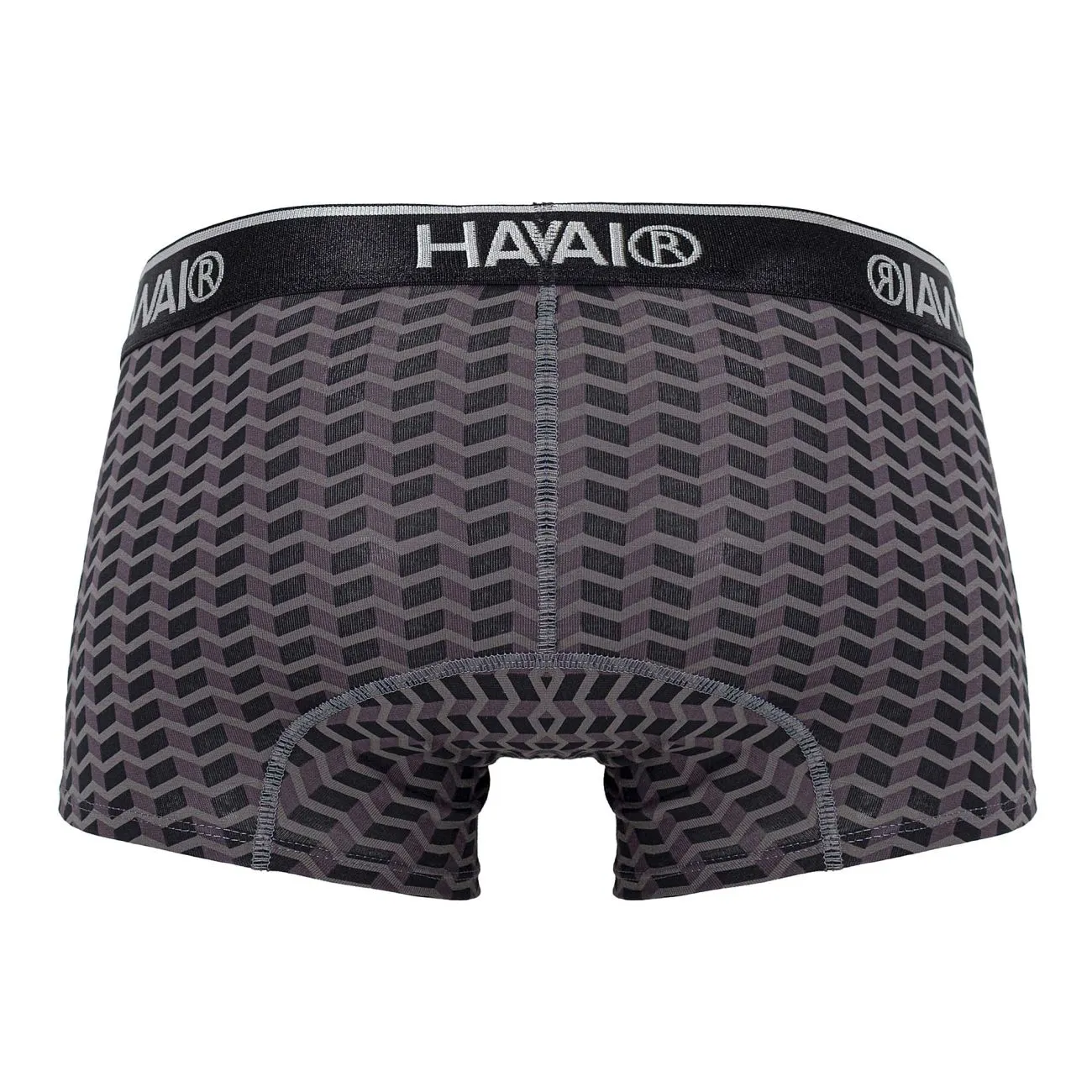 Bekleidung_Hawair_Herrenunterwäsche HAWAI 42371 Bedruckte Boxershorts Farbe Grau