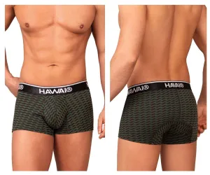 Bekleidung_Hawair_Herrenunterwäsche HAWAI 42371 Bedruckte Boxershorts Farbe Grün