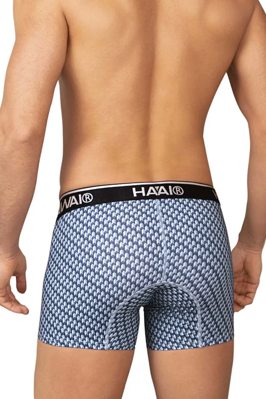 Bekleidung_Hawair_Herrenunterwäsche HAWAI 42420 Bedruckte Boxershorts Farbe Blau