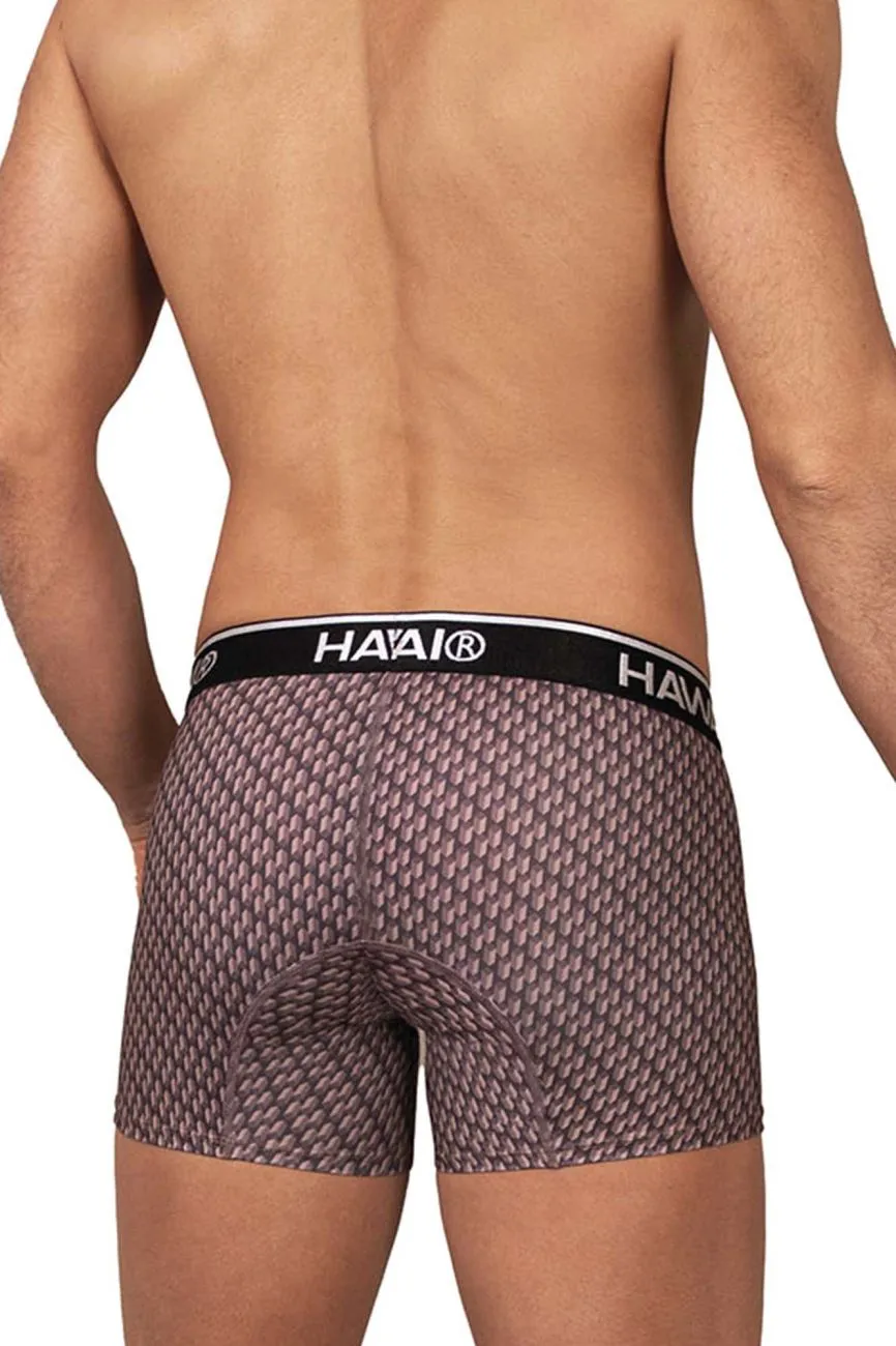 Bekleidung_Hawair_Herrenunterwäsche HAWAI 42420 Bedruckte Boxershorts Farbe Kakao