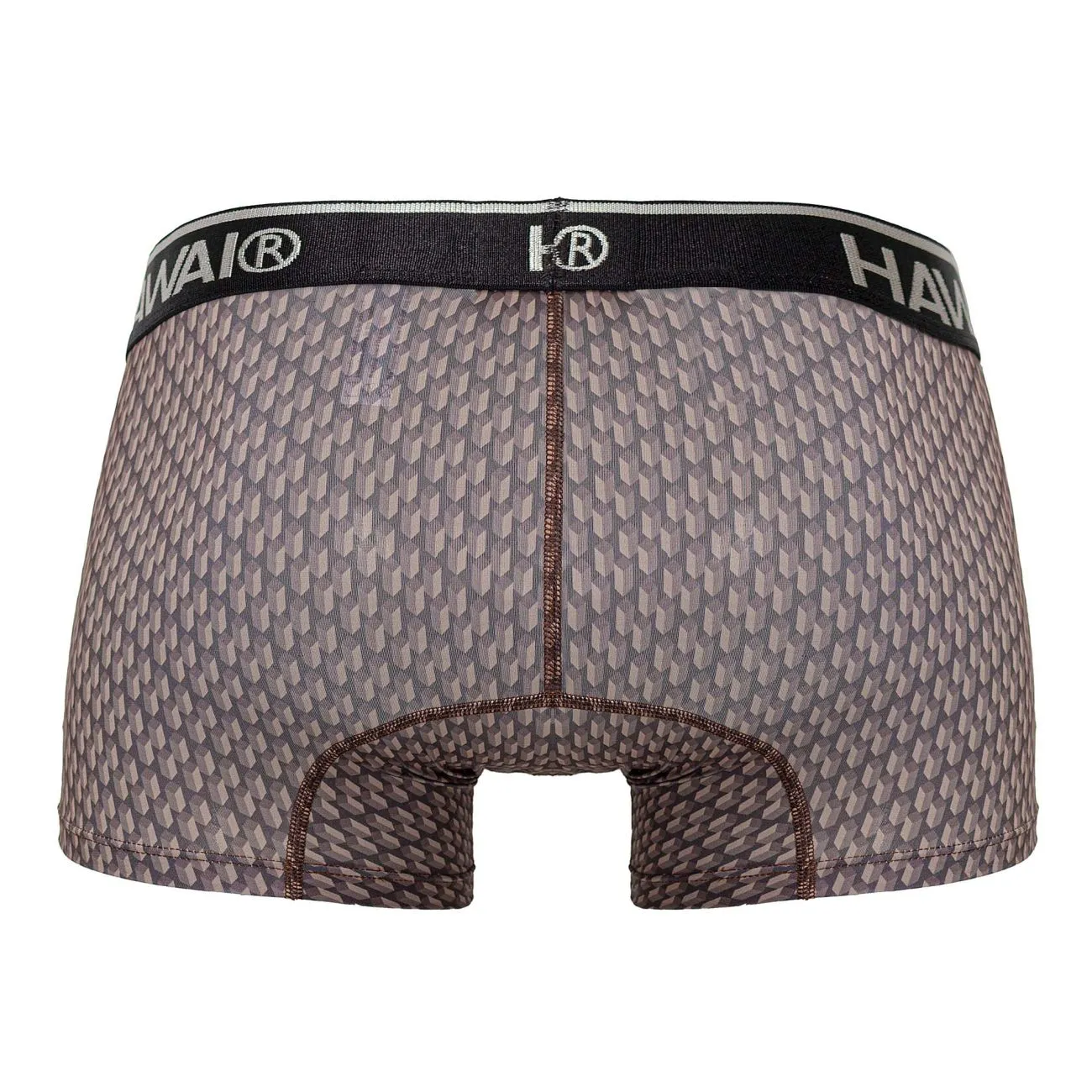 Bekleidung_Hawair_Herrenunterwäsche HAWAI 42420 Bedruckte Boxershorts Farbe Kakao