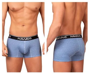 Bekleidung_Hawair_Herrenunterwäsche HAWAI 42421 Bedruckte Boxershorts Farbe Blau
