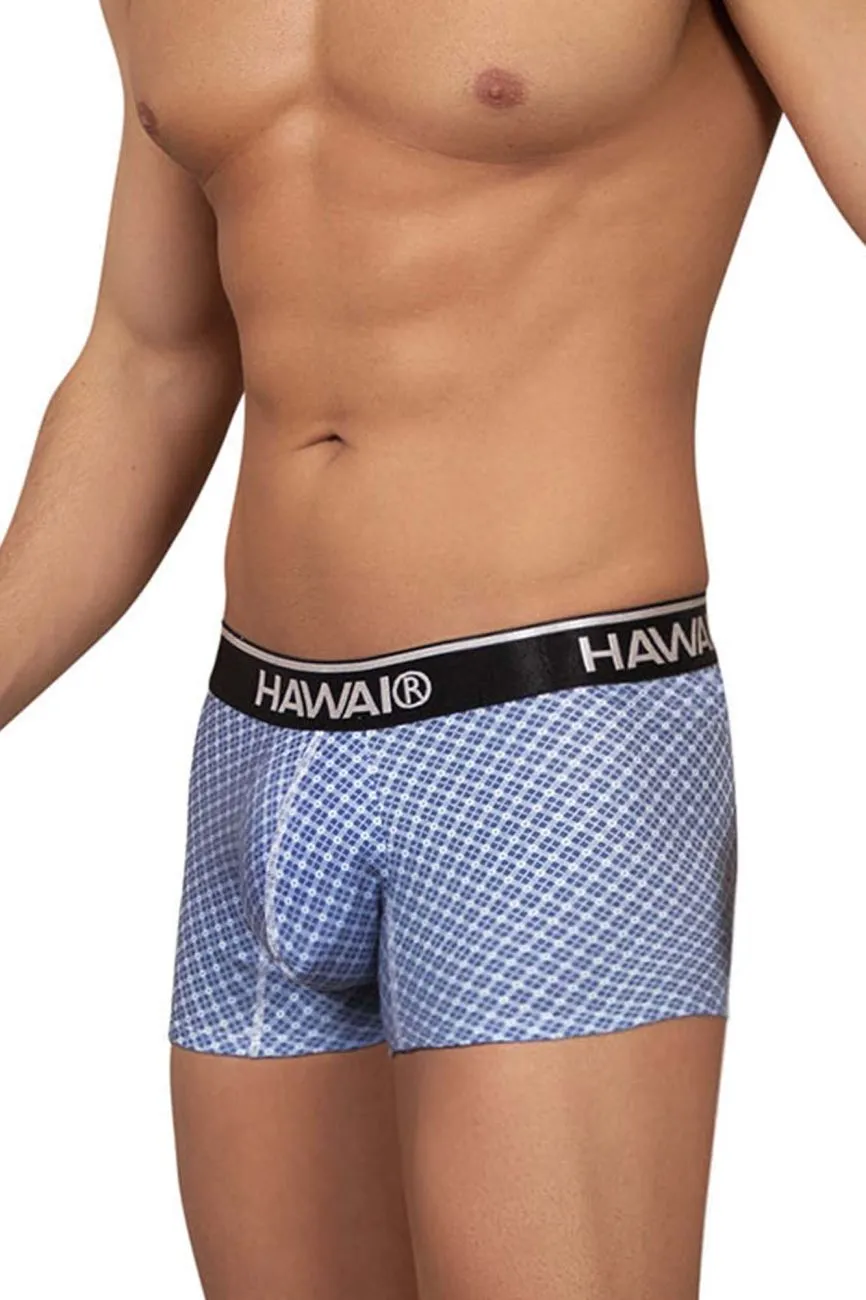 Bekleidung_Hawair_Herrenunterwäsche HAWAI 42421 Bedruckte Boxershorts Farbe Blau