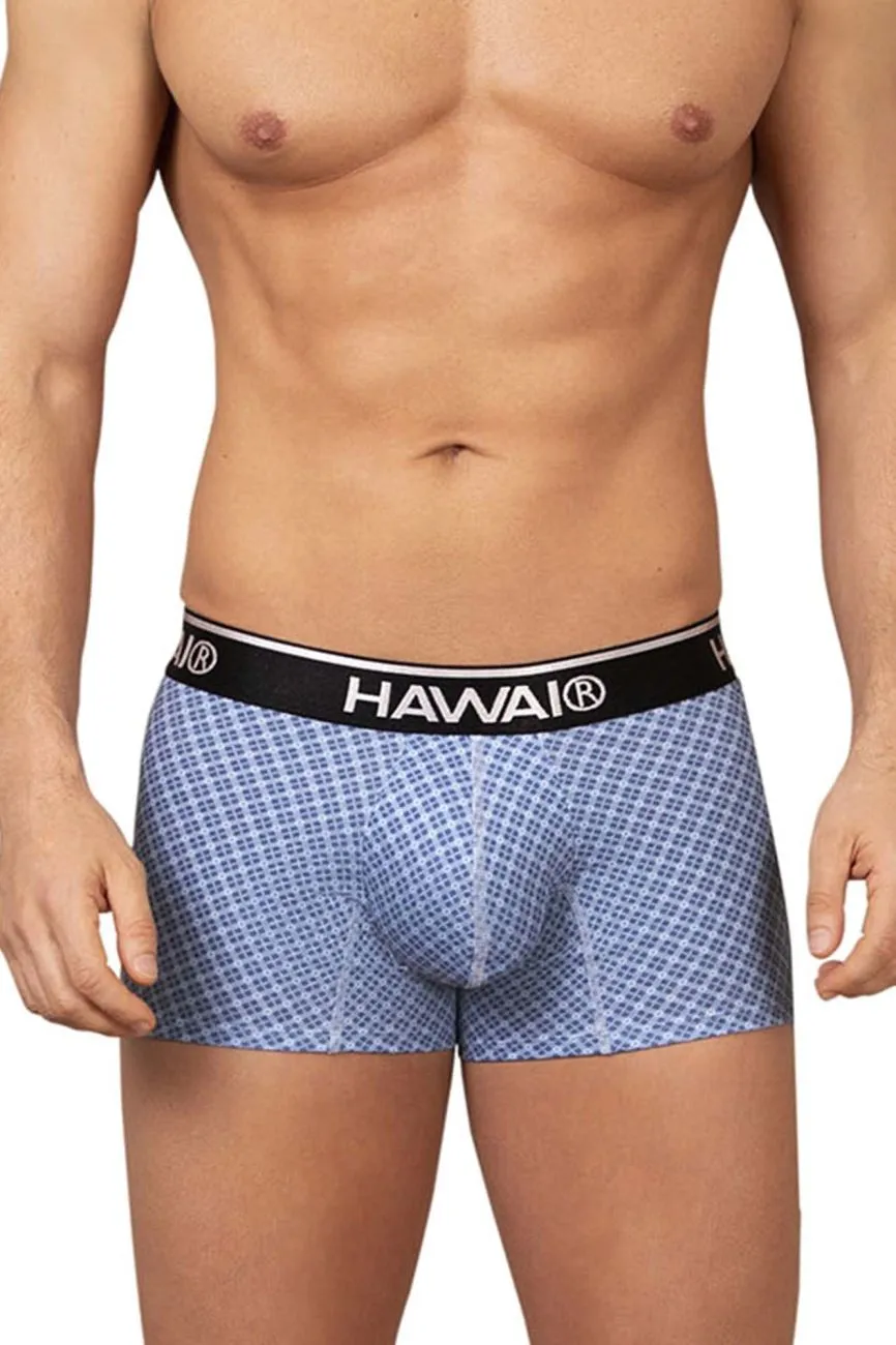 Bekleidung_Hawair_Herrenunterwäsche HAWAI 42421 Bedruckte Boxershorts Farbe Blau