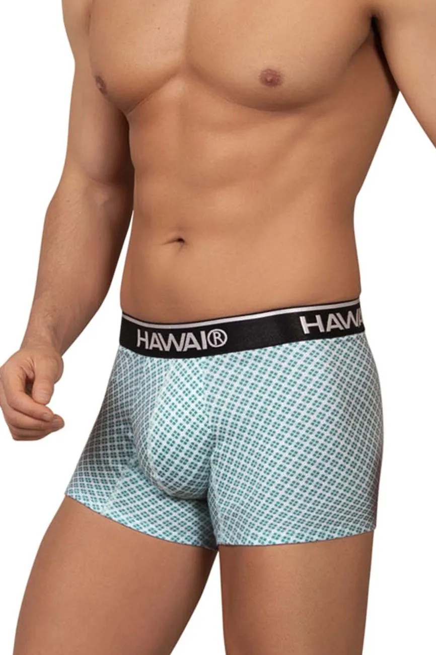 Bekleidung_Hawair_Herrenunterwäsche HAWAI 42421 Bedruckte Boxershorts Farbe Grün
