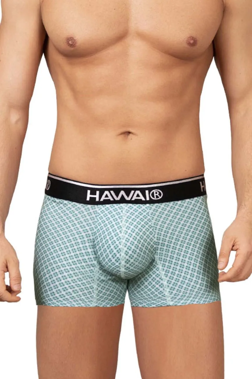Bekleidung_Hawair_Herrenunterwäsche HAWAI 42421 Bedruckte Boxershorts Farbe Grün