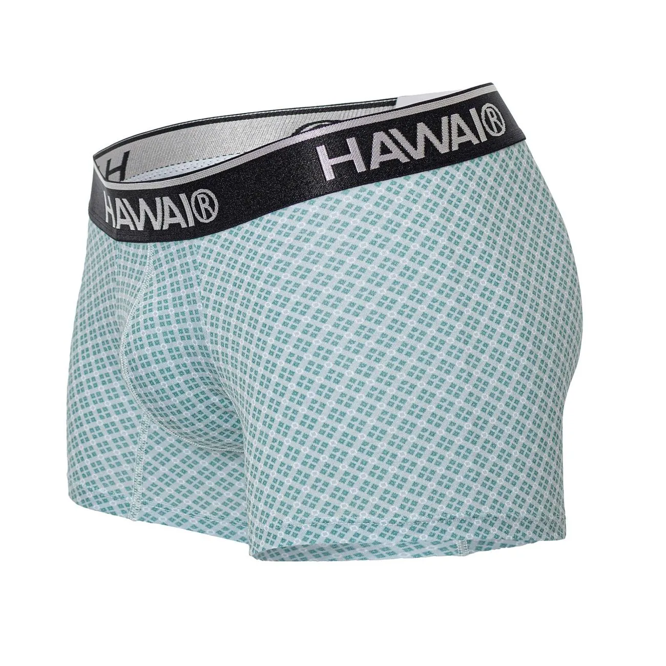 Bekleidung_Hawair_Herrenunterwäsche HAWAI 42421 Bedruckte Boxershorts Farbe Grün