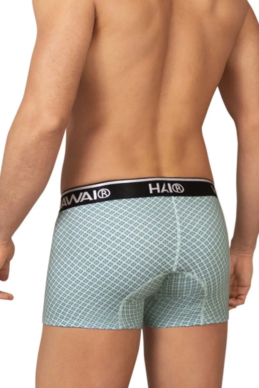 Bekleidung_Hawair_Herrenunterwäsche HAWAI 42421 Bedruckte Boxershorts Farbe Grün