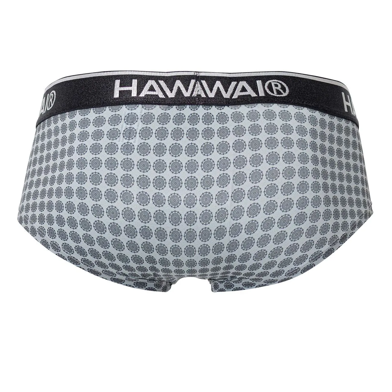 Bekleidung_Hawair_Herrenunterwäsche HAWAI 42430 Bedruckte Slipunterhose Farbe Grau