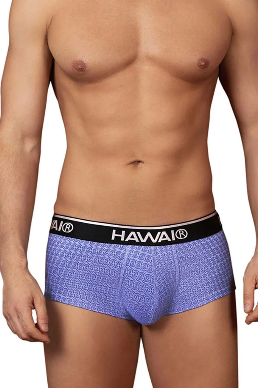 Bekleidung_Hawair_Herrenunterwäsche HAWAI 42431 Bedruckte Slipunterhose Farbe Blau
