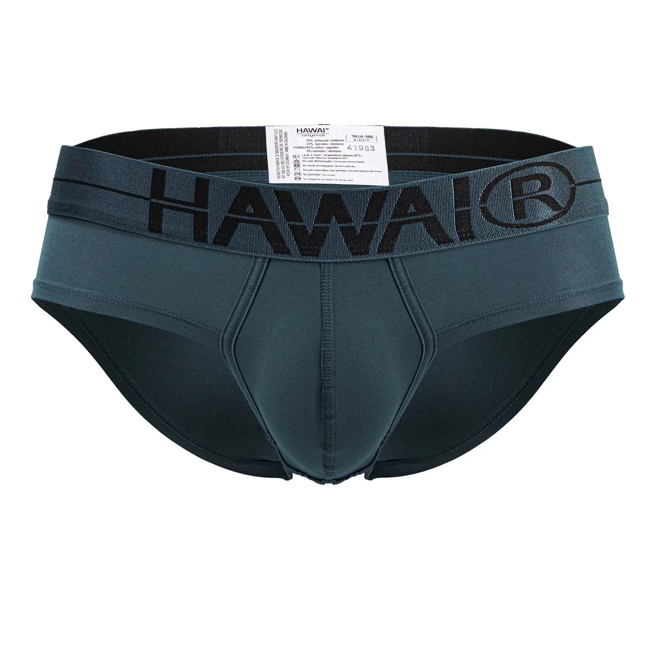 Bekleidung_Hawair_Herrenunterwäsche HAWAIR 41963 Mikrofaser-Slip Farbe Grün