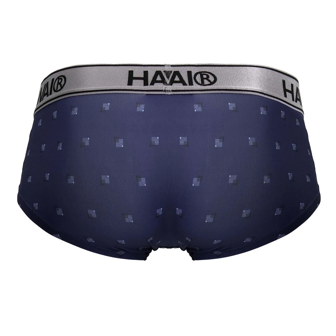 Bekleidung_Hawair_Herrenunterwäsche HAWAIR 42480 Bedruckte Mikrofaser-Sliphose Farbe Blau