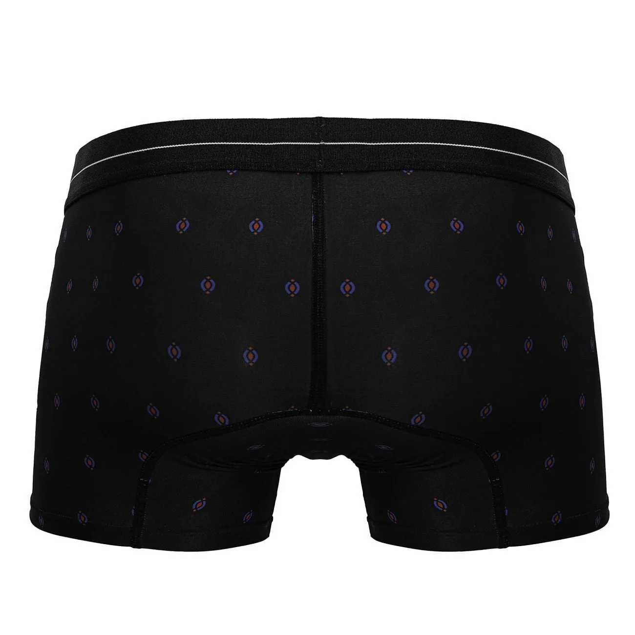 Bekleidung_Hawair_Herrenunterwäsche HAWAIR 42520 Bedruckte Mikrofaser-Boxershorts Farbe Schwarz