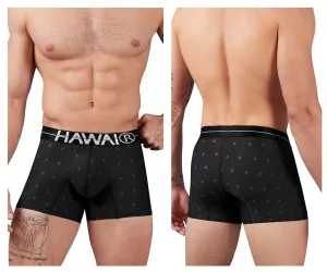 Bekleidung_Hawair_Herrenunterwäsche HAWAIR 42520 Bedruckte Mikrofaser-Boxershorts Farbe Schwarz